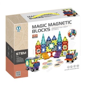 BLOQUES MAGNETICOS 71 PIEZAS - CHENGI