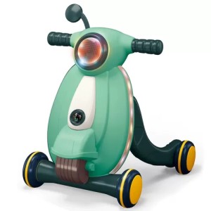 Caminador multifuncional estilo vespa - Verde