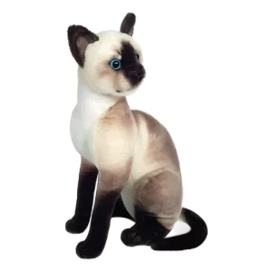 Gato siamés sentado 46cm - Animales realistas - Numi