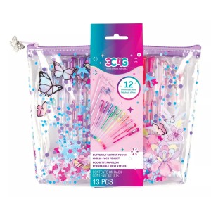 Boligrafos mariposa en neceser - 3C4G