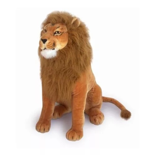 León sentado - Animales realistas - Numi