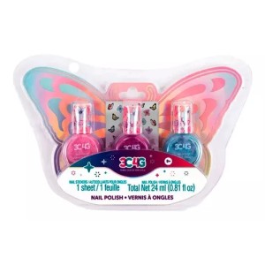 Esmalte de uñas trio (Mariposa) - 3C4G