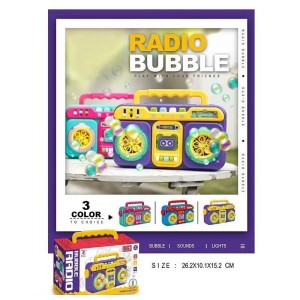 Radio lanza burbujas