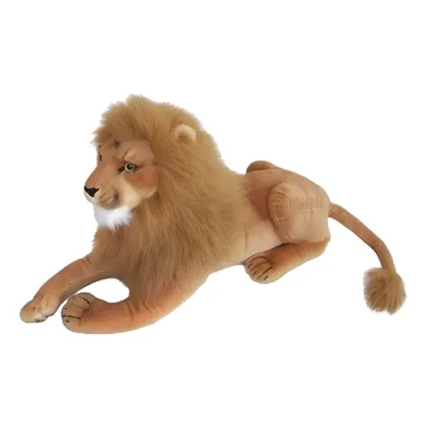 León acostado - Animales realistas - Numi