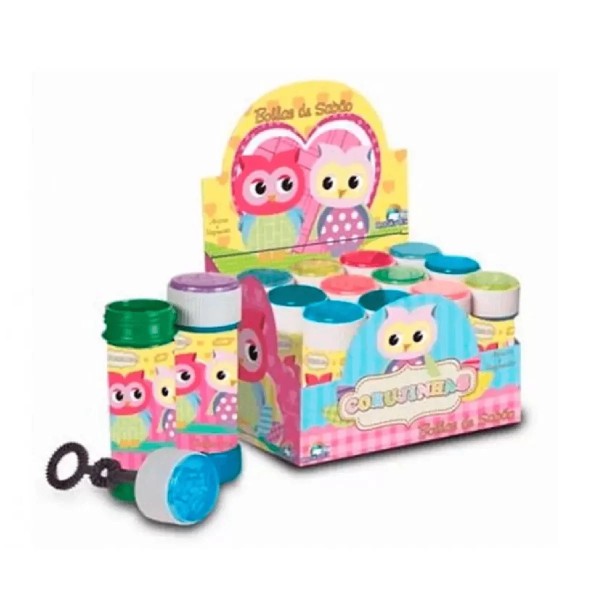 Burbujero de buho 60ML x12 unidades