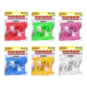 Pack 50 piezas mini bloques