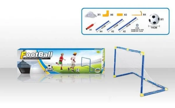 Arco de futbol 1,10 MTS con pelota