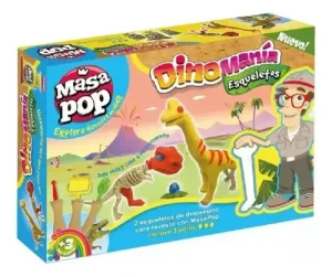 Caja chica fósiles dinomania + T-Rex