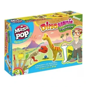 Caja chica fósiles dinomania + T-Rex