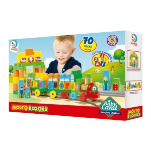 Trencito Didáctico 70 Piezas Baby Land - Cardoso Toys