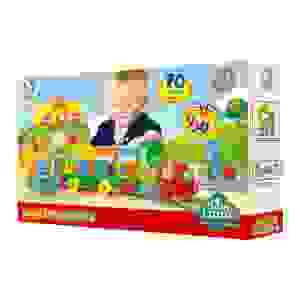 Baby land Trenzinho didático 70 peças - Cardoso Toys