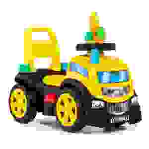 Truck Rideon amarela caixa individual - Cardoso Toys