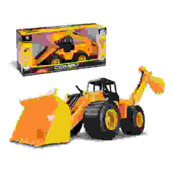 Combo Trator Retroescavadeira - Cardoso Toys