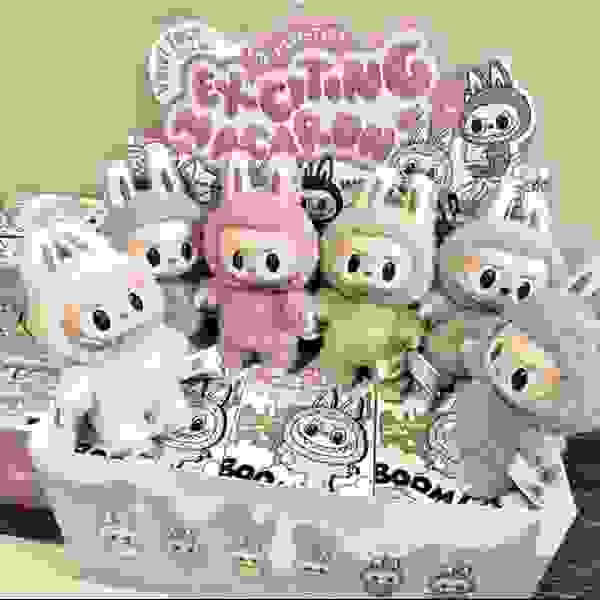 Labubu Macaron Llavero Compatible Con Labubu + Obsequio - Imagen 3