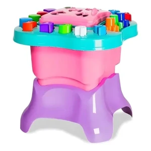 Mesita de Actividades Rosa (Caja Individual) Baby Land - Cardoso Toys