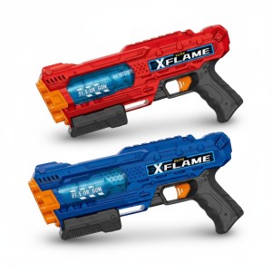 Pistola cuatro disparos - Armas lanza orbeez