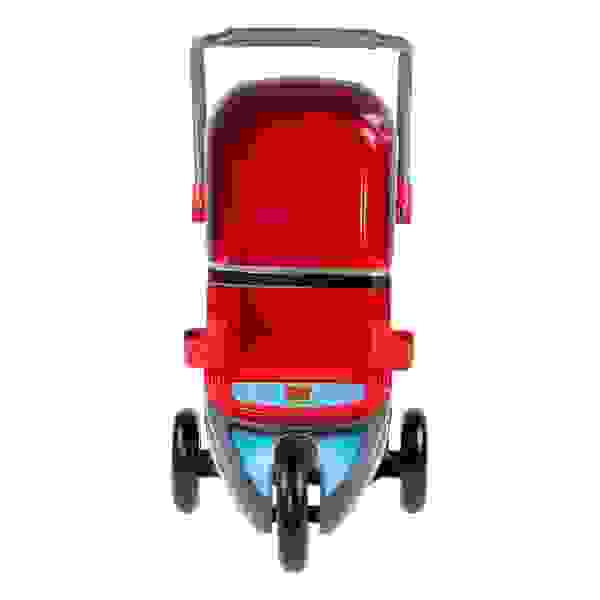 Cochecito de muñecas rojo - SuperToys babys - Imagen 2