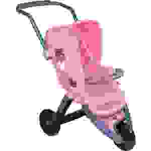 Cochecito de muñecas rosa - SuperToys babys
