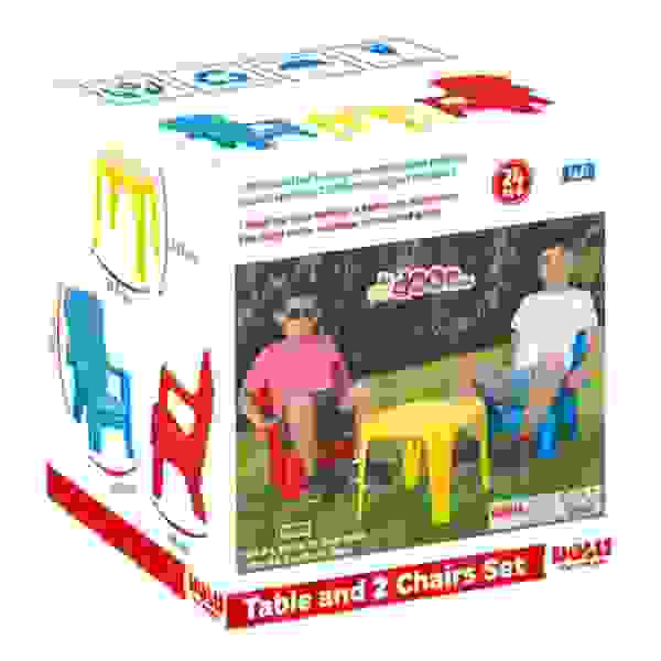 Mesa infantil dolu con 2 sillas - Dolu Toy Factory - Imagen 2