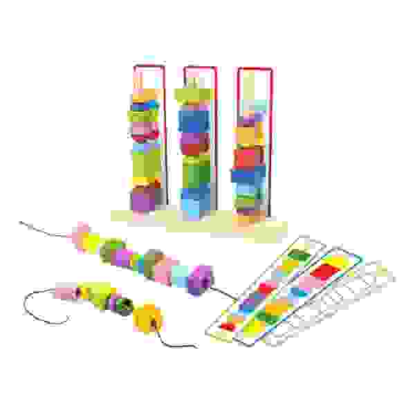 Juego Educativo Bloques De Madera - Tooky Toy - Imagen 3