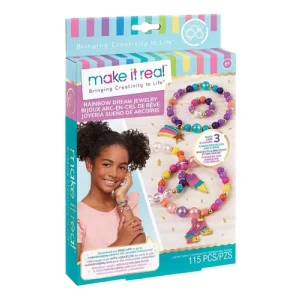 Pulseras con dijes sueño de arcoiris - Make It Real