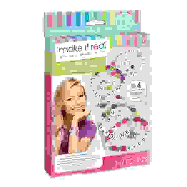 Pulseras con dijes alfabeto - Make It Real