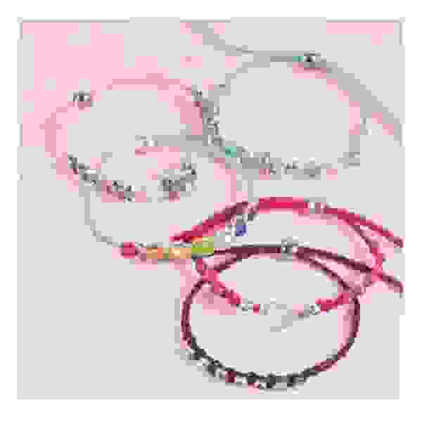 Pulseras con dijes arcoiris brillantes - Make It Real - Imagen 3