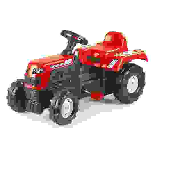 Tractor ranchero rojo a pedal - Dolu Toy Factory