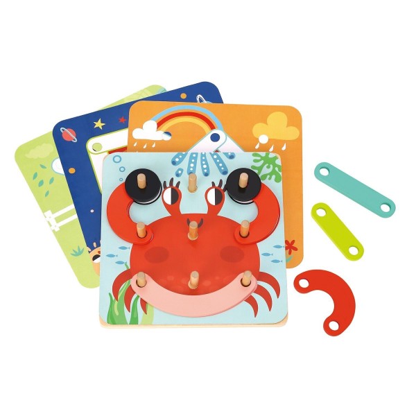 Tableros Didácticos con formas  - Tooky Toy - Imagen 2