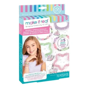 Pulseras con dijes espirales brillantes - Make It Real