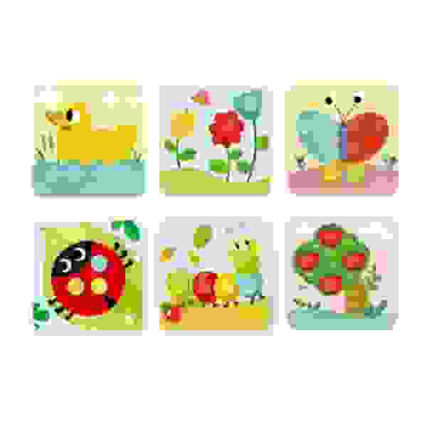 Juegos de mesa Patrón de madera Clavijas - Tooky Toy - Imagen 3