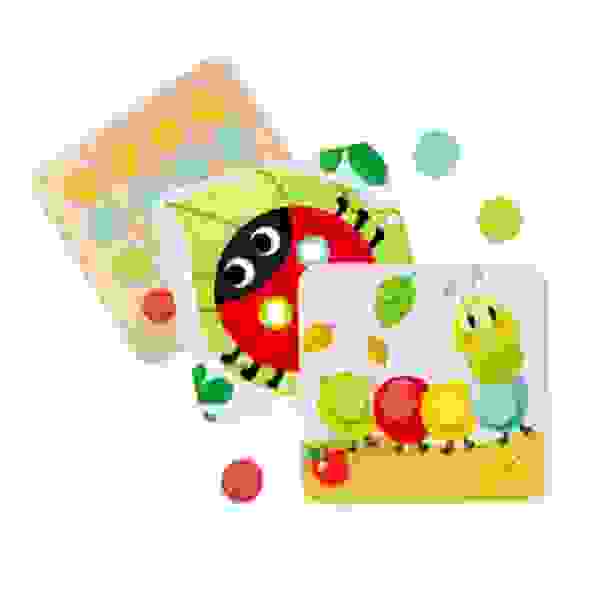 Juegos de mesa Patrón de madera Clavijas - Tooky Toy