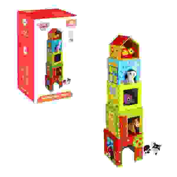 Cajitas Apilables 5 Cubos Didácticos - Tooky Toy