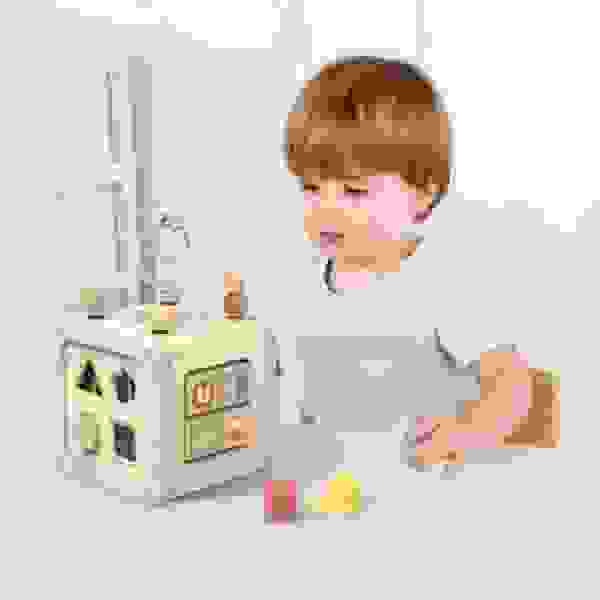 Cubo de Madera - Tooky Toy - Imagen 2