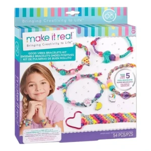 Pulseras con dijes buenas vibraciones - Make It Real