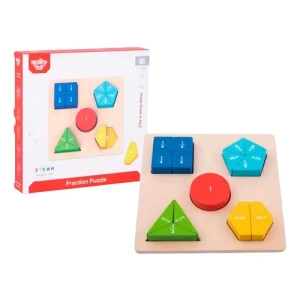Rompecabezas Fracciones De Madera - Tooky Toy