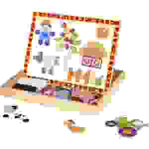 Pizarron de Madera con tematica de la Granja Educativo de 85 Piezas - Tooky Toy