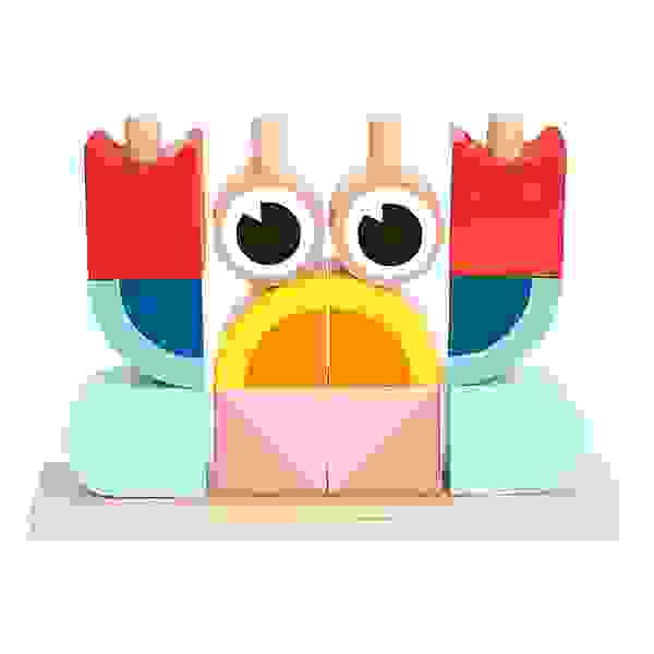 Bloques Multiformas De Encastre Apilables Didácticos - Tooky Toy - Imagen 2