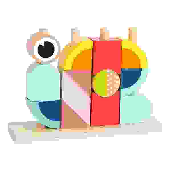 Bloques Multiformas De Encastre Apilables Didácticos - Tooky Toy - Imagen 4
