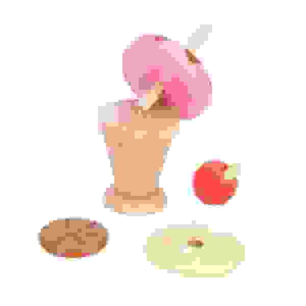 Juego de madera Ice Cream Logic - Tooky Toy - Imagen 2
