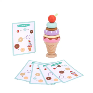 Juego de madera Ice Cream Logic - Tooky Toy