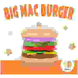 Montessori Hamburguesa Apilable - Tooky Toy