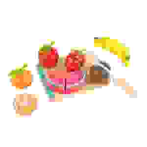 Juego de cortar frutas de madera - Tooky Toy