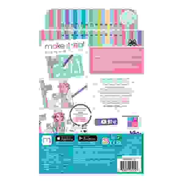 Cuaderno de bocetos lindo gatito - Make It Real - Imagen 2