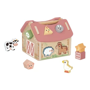 Granja Clasificadora De Animales De Madera - Tooky Toy