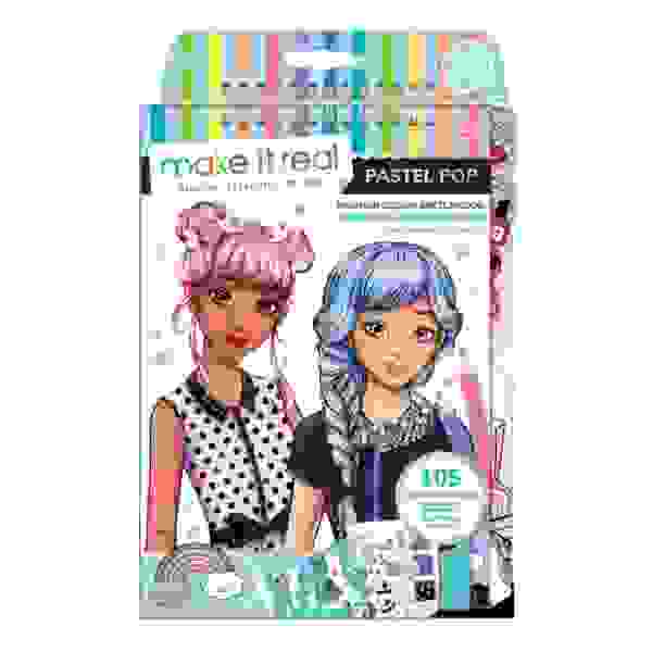 Cuaderno de bocetos pastel pop - Make It Real