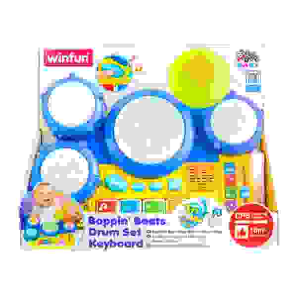 Boppin' beats drum set keyboard - Winfun