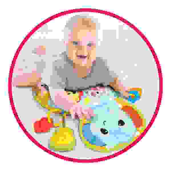 Jungle Fun Tummy Time Pillow - Winfun - Imagen 2