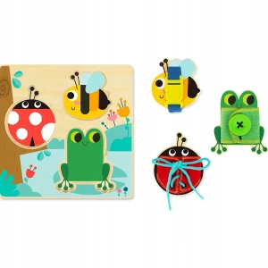 Tabla de cordones para habilidades básicas - Tooky Toy