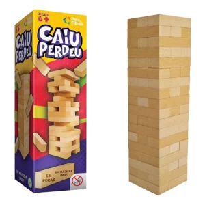 Juego torre de equilibrio de madera